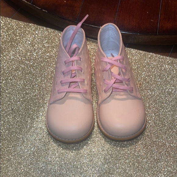 Josmo Light Pink Kids Boots with Dots - Picture 5 of 11